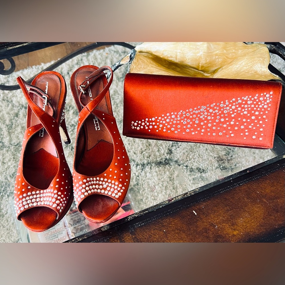Marco Massetti shoe and bag set